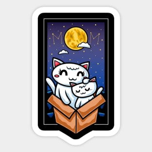 Mom Cat Sticker